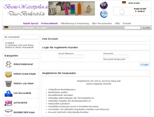 Tablet Screenshot of bunte-wasserperlen.de